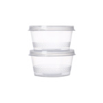 一次性酱料盒杯塑料调料盒商用辣椒油打包蘸料小料盒餐盒连体带盖