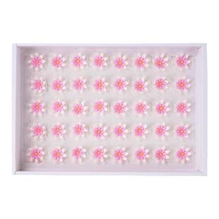 代可可脂巧克力小花蛋糕装饰西点装饰用立体插件可食糖花雏菊插片