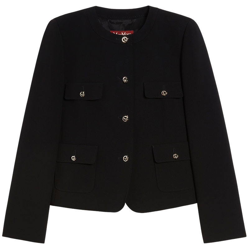 【臻选礼遇】MaxMara 2025春夏女装圆领夹克外套6041045106