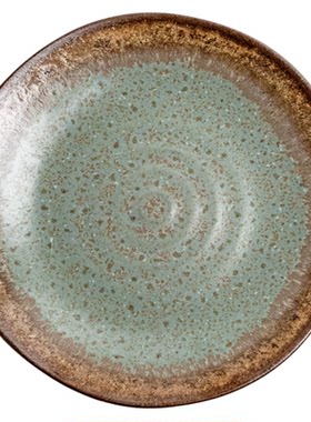 创意波点陶瓷5.7英寸碟家用蛋糕点心小食盘子餐厅高级感小碟子