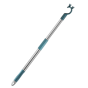 四万公里不锈钢衣叉加厚撑衣杆家用可伸缩取衣晾晒衣服阳台宿舍用