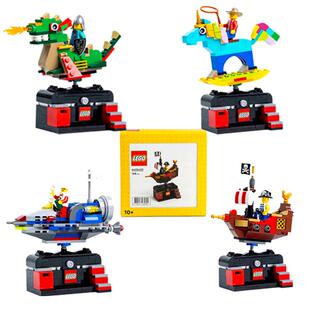 【自营】乐高摇摇乐6432432海盗船太空船飞龙船奇幻冒险摇马积木