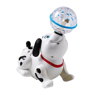 儿童电动小狗小孩会唱歌跳舞顶球旋转狗狗玩具男孩女孩音乐特技狗