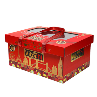 香港维多芝福运满满综合礼盒蛋卷曲奇饼干坚果巧克力糖果喜庆年货