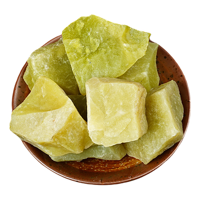 晶拉霸天然柠檬玉原石摆件