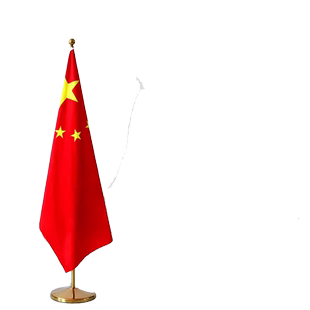 大领导大老板高端国旗党旗办公室摆件落地旗杆室内国旗五星红旗会议室不锈钢立式钛金旗杆