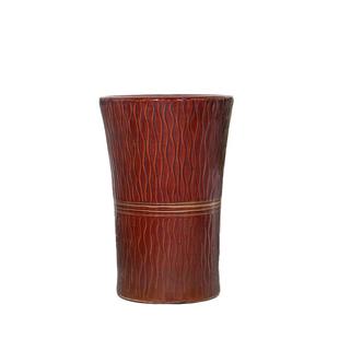 陶瓷花盆家用客厅大口径中式木纹花瓶金钱树发财树专用盆栽高瓷盆