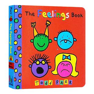 英文原版绘本 The Feelings Book 感受和情绪之书 英文版 Todd Parr 没关系The Okay Book作者进口英语原版书籍
