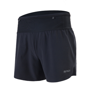 速力达常胜2.0跑步短裤3.5寸速干透气越野马拉松训练超轻腰包短裤
