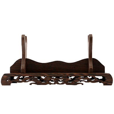 古羽双龙刀剑展示架实木多层可选