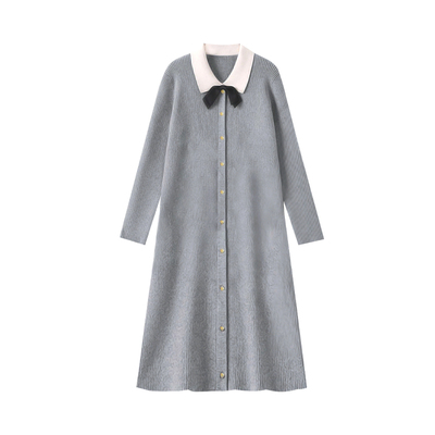 孕妇连衣裙秋冬2025新款