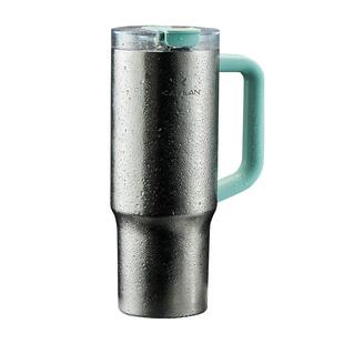 咖朴纯钛小冰霸保温保冷杯吸管水杯新款车载送礼钛杯大容量1000ml