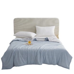 A类抗菌凉感丝夏被冷感夏凉被可水洗单人空调被芯冰丝薄被子夏季