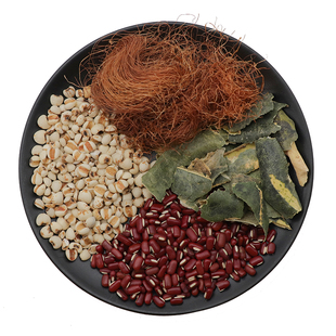 玉米须赤小豆冬瓜皮薏米各3克天然中药材薏苡仁炒薏仁粉冬瓜皮片