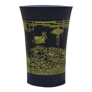 特大号加厚塑料花盆高筒客厅高档仿陶瓷款发财树脂大型盆景种果树