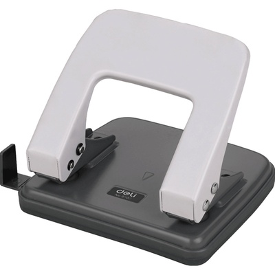 得力双孔手动小型打孔器