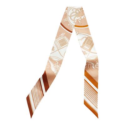 18姆米桑蚕丝藏书章丝巾