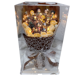 鬼灭之刃手办蝴蝶忍祢豆子我妻善逸炭治郎生日男生礼物儿童七夕节