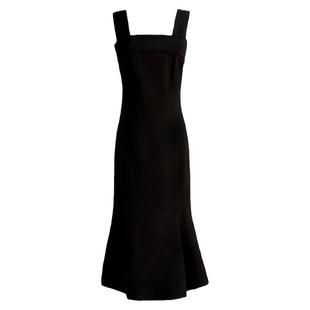 鱼尾裙吊带连衣裙2026春秋新款西装赫本高级气质显瘦包臀中长礼服