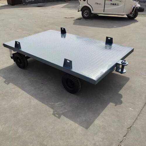 1吨设备底盘 平板拖车 2000*1200*400 8500元 小型物流运输拖车