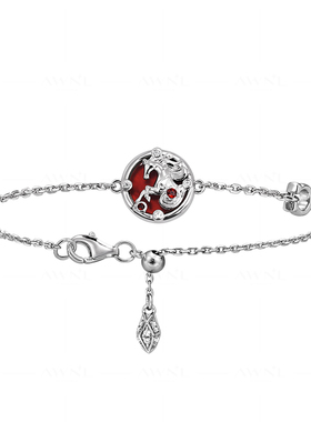 AWNL焰心幻境灵马红玛瑙女士手链