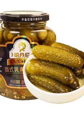 2罐装俄式酸黄瓜下饭菜