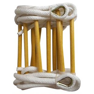 绳梯树脂高楼出租房安全应急检查非3C消防逃生软梯下井工程软爬梯