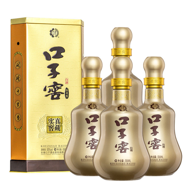口子窖10年型50度550ml*4瓶
