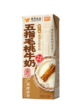 【u先】风行牛奶五指毛桃牛奶广州老字号200ml*1支
