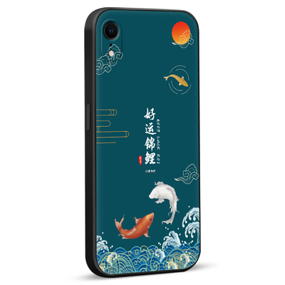 秋昊适用于苹果xr中式手机壳 a1984硅胶iphonexr全包applexr防摔耐脏保护套a2108设计感苹果xr高颜值古风ipxr