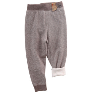 女童冬季保暖裤内穿单穿德绒打底棉裤加厚外穿蚕丝宝宝儿童秋冬款