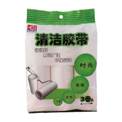 永冠粘毛纸16cm粘尘纸替换芯卷纸