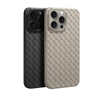 苹果12手机壳编织11适用15promax新款14proiphone13皮套BV真7p质纹xsmax商务8plus透气pro男xr散热防摔十轻薄