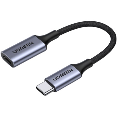 绿联lightning耳机转typec转接头充电接口适用华为小米手机苹果