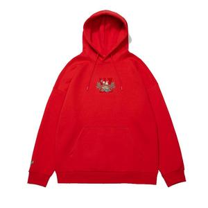 李宁情侣卫衣春秋新款男女同款日进斗金肖战运动连帽卫衣AWDT013