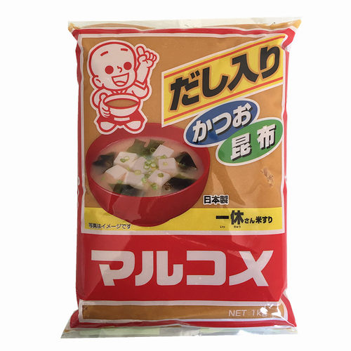 欣和海鲜味噌酱1kg*10袋味增欣和白味鲣鱼昆布味噌大豆黄豆酱日式