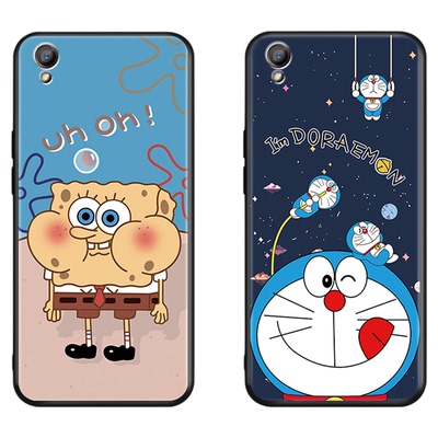 秋昊适用于oppor9plusmA手机壳R9plusm水墨花r9P保护套r9plus防摔0pp0opoor外壳r9Pls贴膜。opopr9plustm A软