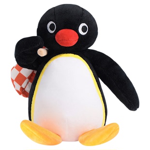 山莫pingu企鹅出走动动公仔毛绒玩具陪伴小玩偶可爱女生日礼物