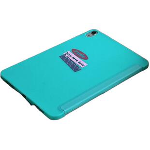 薄荷绿氛围ins平板保护套2021pro11/air4三折翻盖10.2吸磁ipad9.7