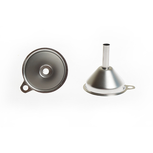 萌学蒙氏插花倒水小漏斗304不锈钢迷你漏斗儿童5.6cm直径漏斗教具