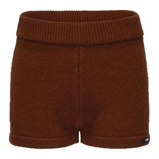 LACERTA 2025秋季新款休闲百搭版型针织短裤女士纯色宽松显瘦短裤