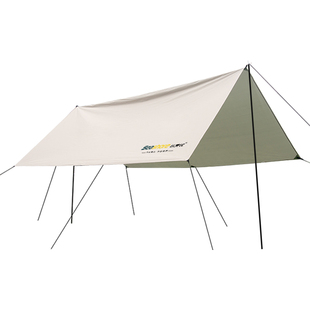 纵贯线天幕帐篷户外2025新款露营装备野营野餐便携速搭防晒遮阳棚