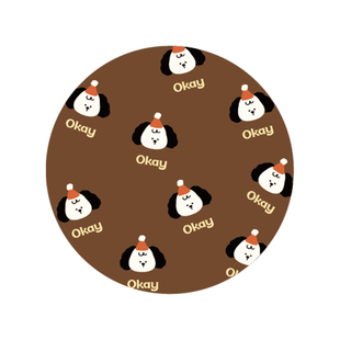 OKAY扎尔狗狗隔热垫杯垫皮革餐垫家用桌垫厨房垫防滑吸水防烫碗垫