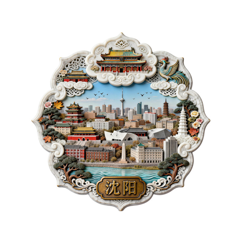 沈阳金属浮雕强磁吸冰箱贴