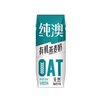 纯澳有机燕麦奶膳食纤维简单配方