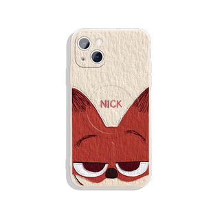 适用苹果17系列/14promax磁吸16/15手机壳iPhone13情侣新款14plus疯狂动物城12mini兔子狐狸magsafe无线充电1