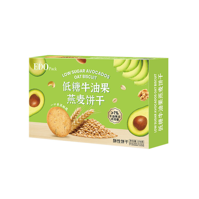 edo pack低糖开心果牛油酥性饼干