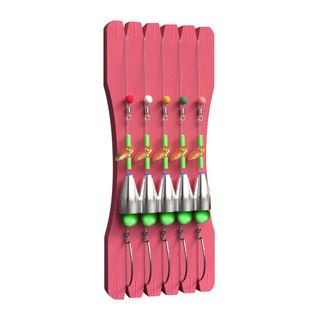 德州钓组套装5付免绑路亚野钓防挂底专用曲柄钩钓鳜鱼鲈鱼黑坑