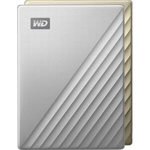 WD西部数据移动硬盘金属加密2tb