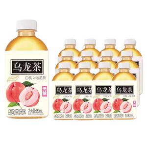 特惠乌龙茶0糖0脂白桃乌龙茶乌龙饮料350ml/瓶装解渴饮品方便携带